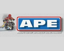 A logo of ape, which is an atv and motorcycle company.